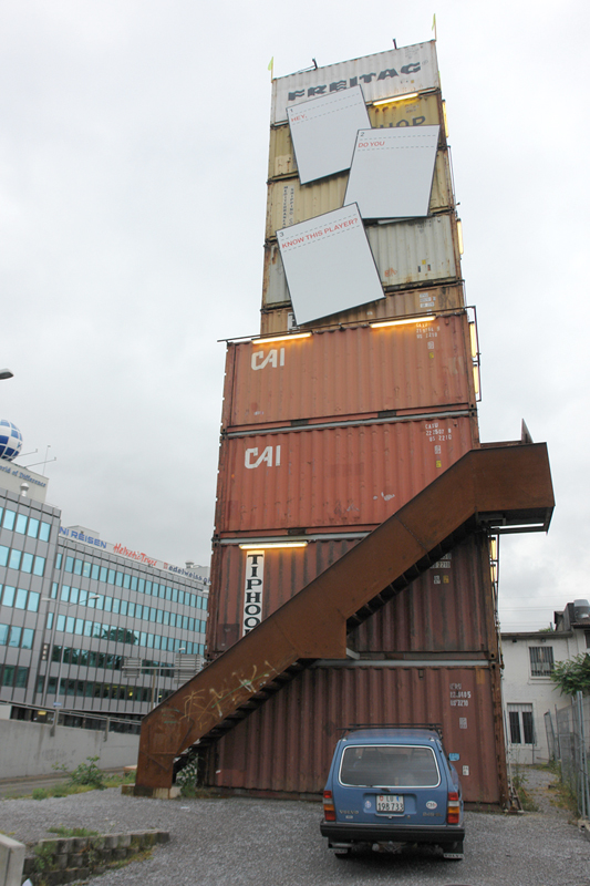 Freitag Turm Zürich  / Phase 1