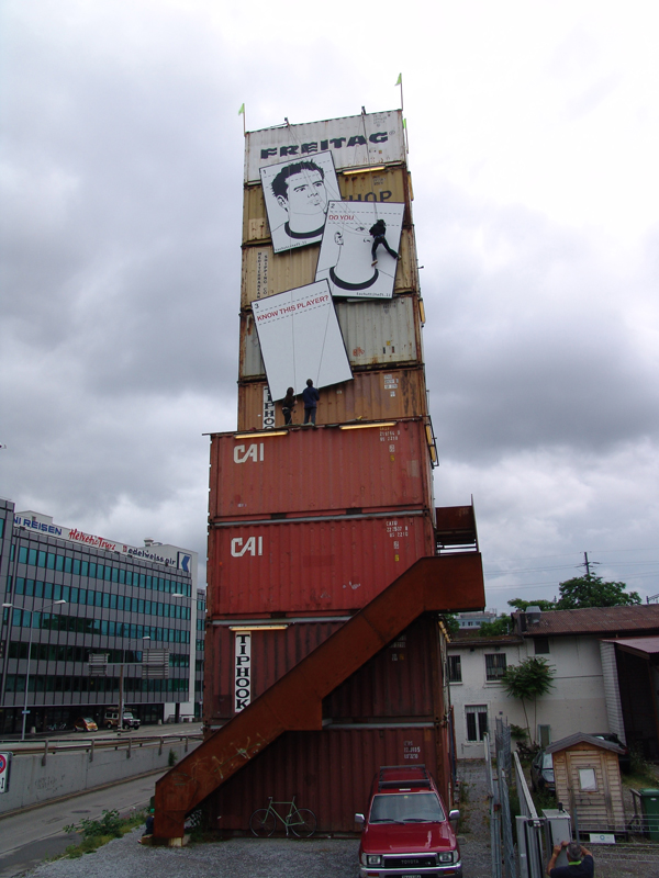 Freitag Turm Zürich  / Phase 3