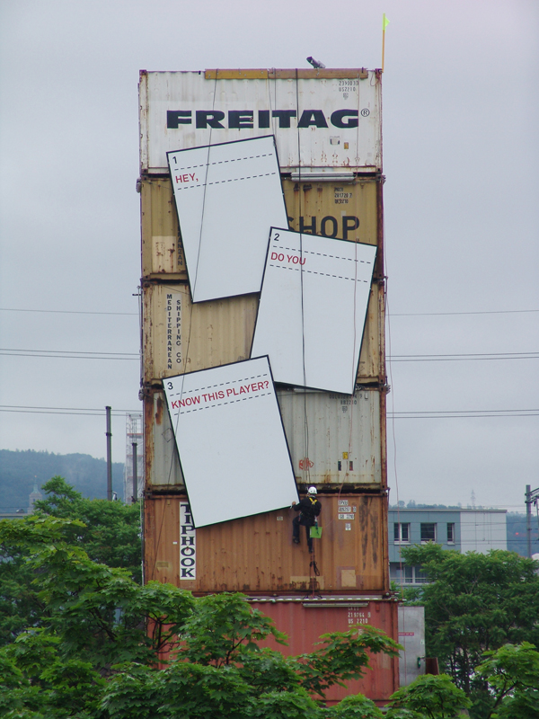 Freitag Turm Zürich  / Phase 1